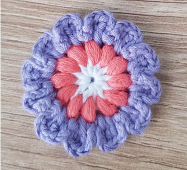 Flower brooch