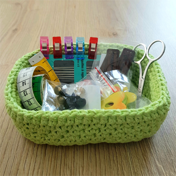 Rectangular basket